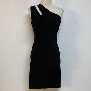 BNWOT Max & Cleo 1-Shoulder Keyhole Dress